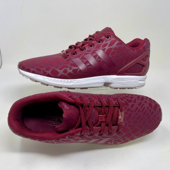 Adidas Torsion Running Shoes Men\'s 10 1/2 Burgundy 137.4=L.6.3 main image 10